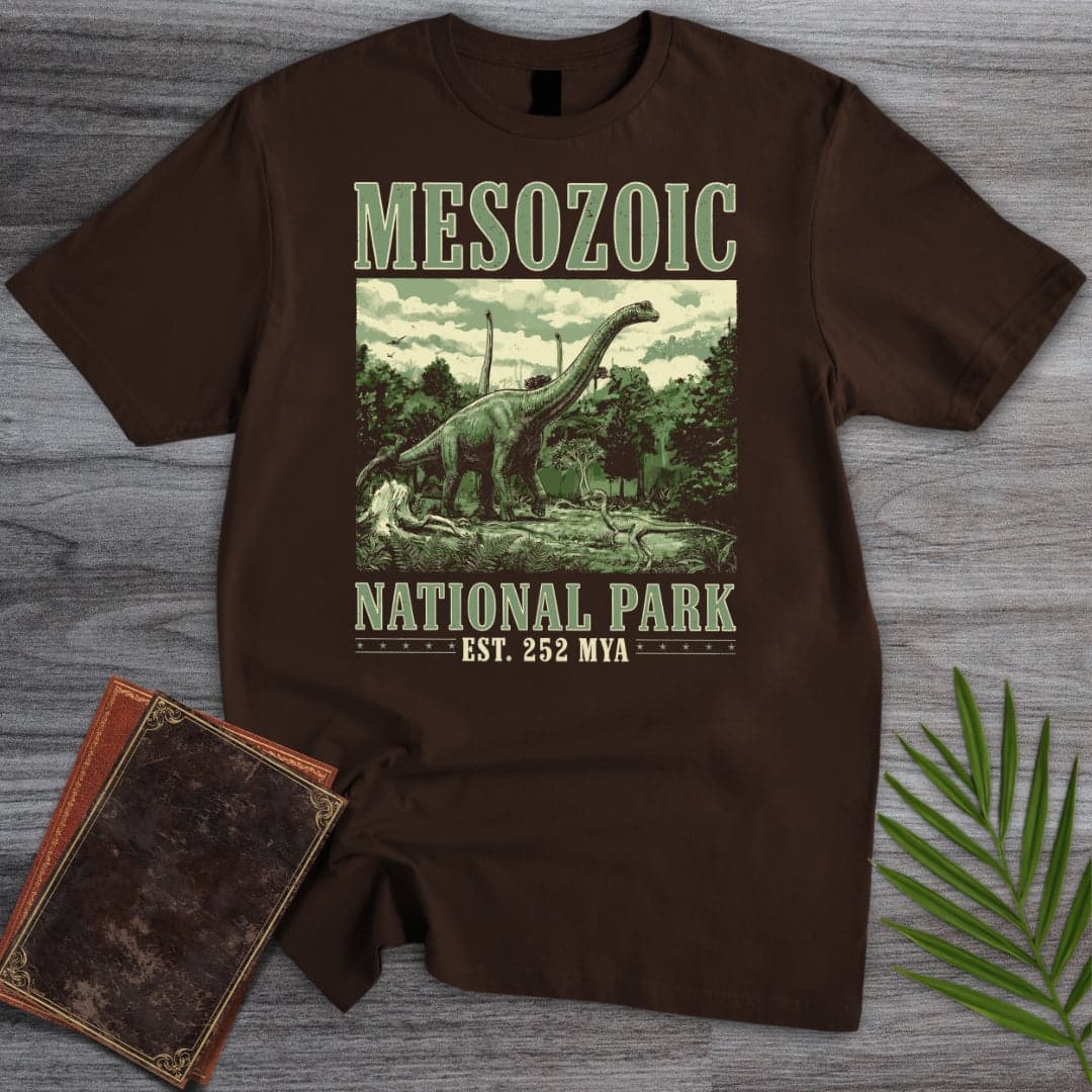 T-Shirt Dark Chocolate / S Mesozoic National Park T-Shirt