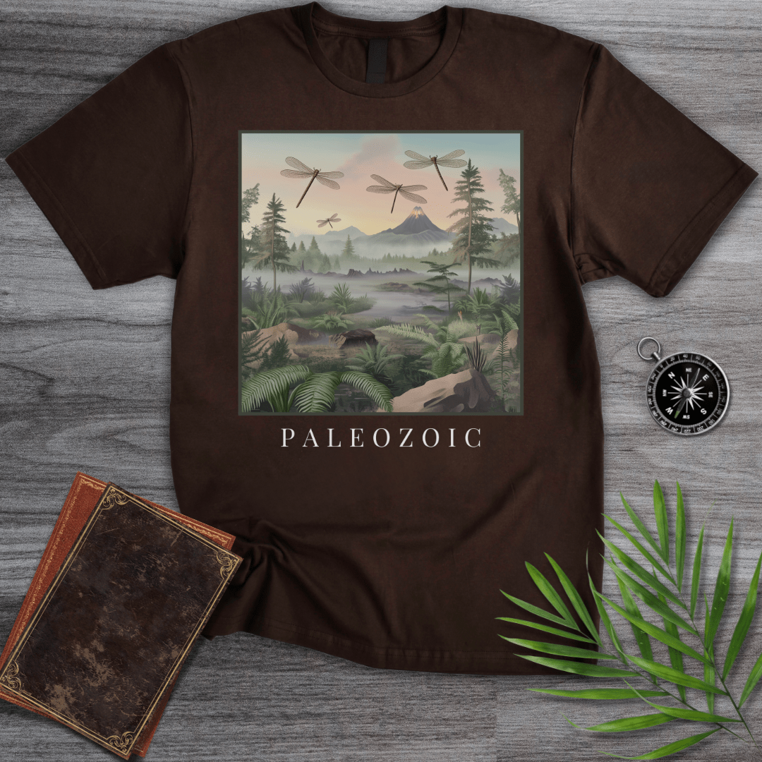 T-Shirt Dark Chocolate / S Paleozoic Dawn Dragonfly T-Shirt