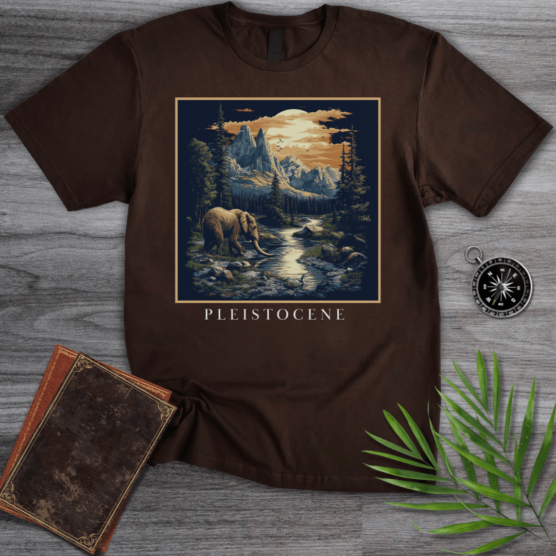 T-Shirt Dark Chocolate / S Pleistocene Archaic Elephant Valley T-Shirt