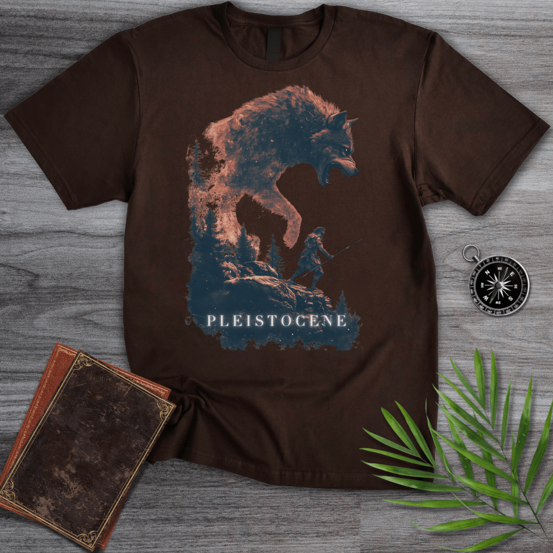 T-Shirt Dark Chocolate / S Pleistocene Dire Wolf Spirit T-Shirt