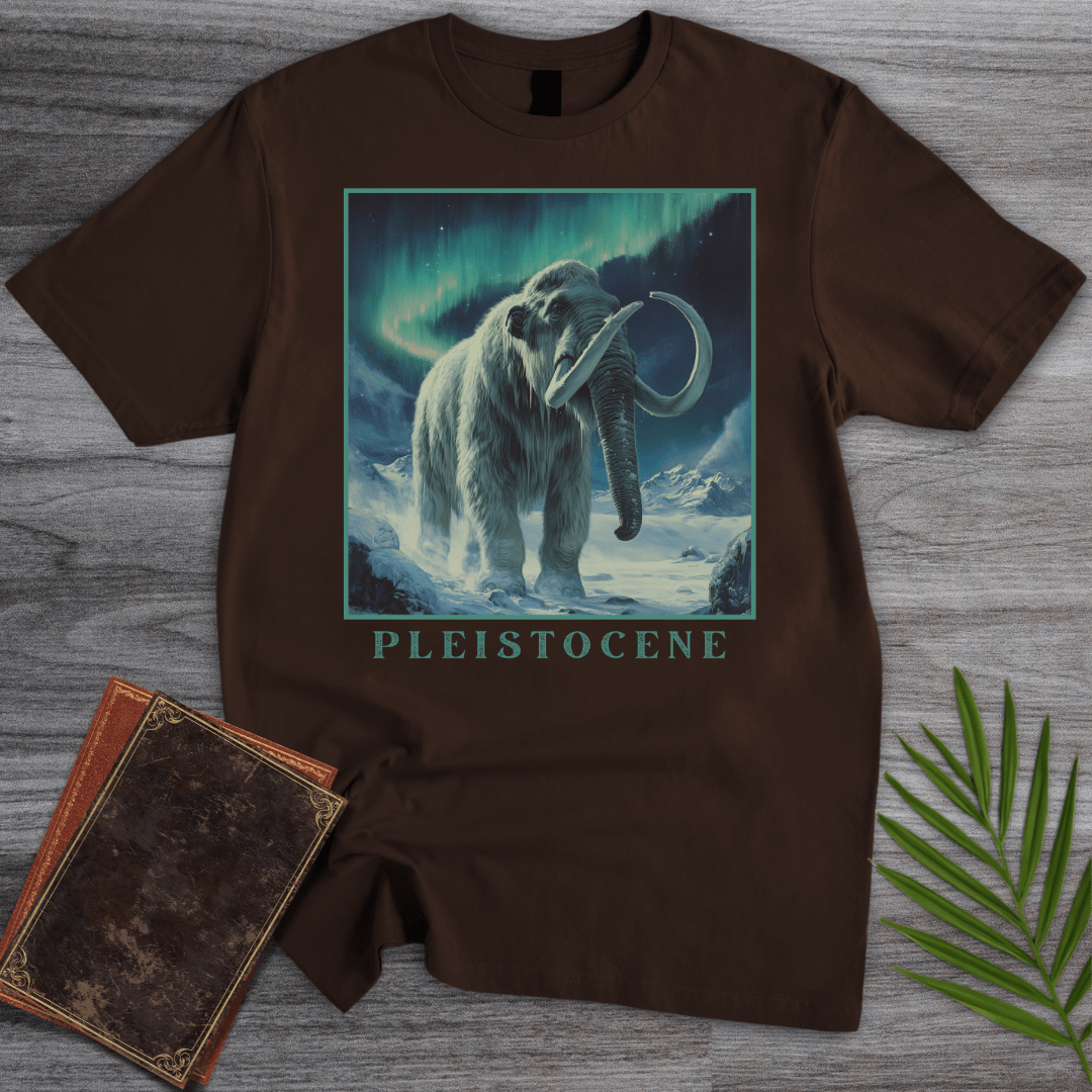 T-Shirt Dark Chocolate / S Pleistocene Megafauna Ice Age T-Shirt