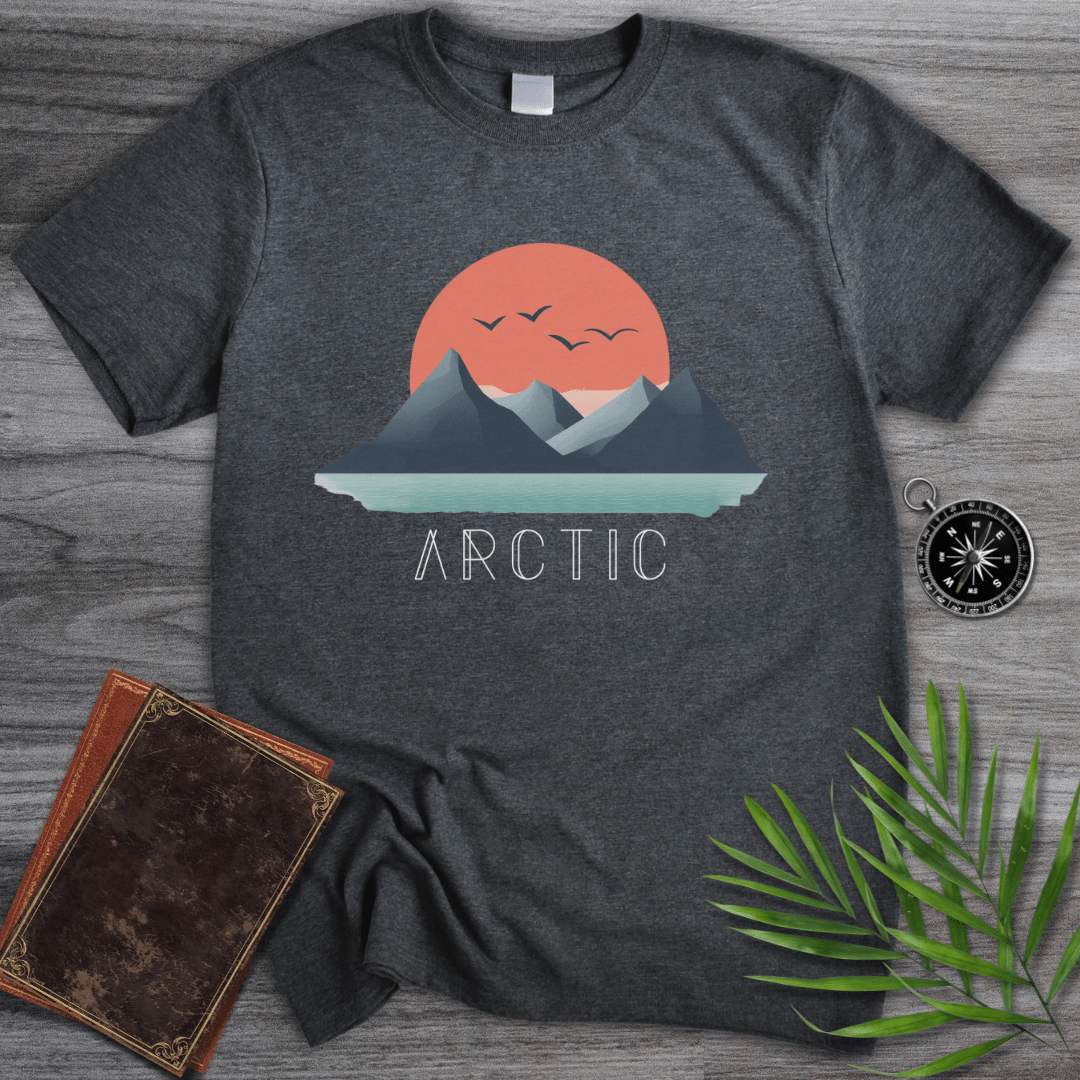 T-Shirt Dark Heather / S Arctic Ocean & Landforms T-Shirt
