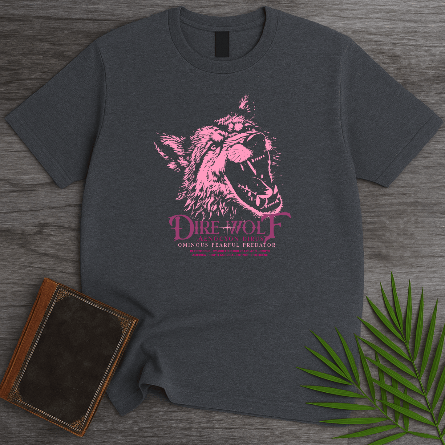 T-Shirt Dark Heather / S Hell Dire Wolf T-Shirt