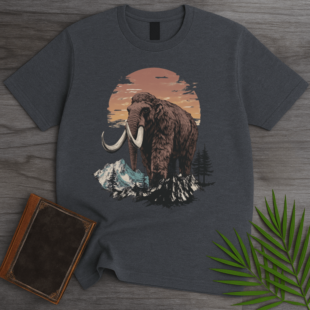 T-Shirt Dark Heather / S Ice Age Woolly Mammoth T-Shirt