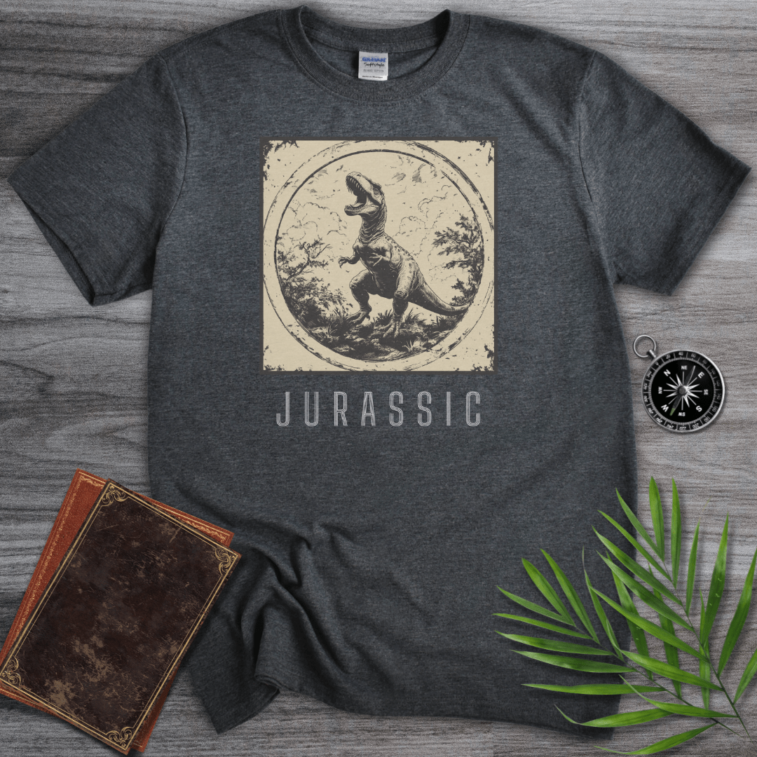 T-Shirt Dark Heather / S T-Rex Jungle T-Shirt