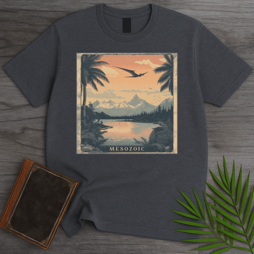 T-Shirt Dark Heather / S Twilight of the Mesozoic T-Shirt