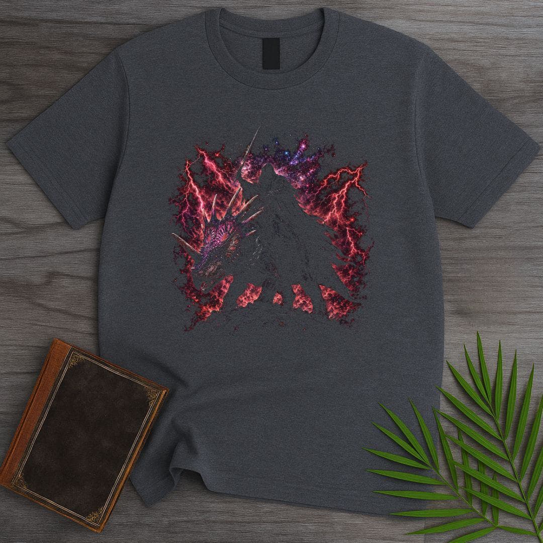 T-Shirt Dark Heather / S Vintage Prehistoric Wraith T-Shirt