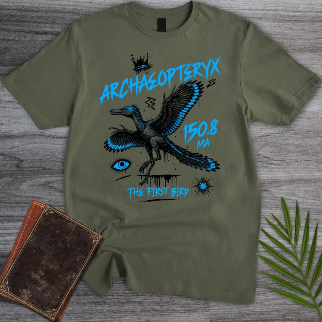 T-Shirt Military Green / S Gothic First Bird T-Shirt