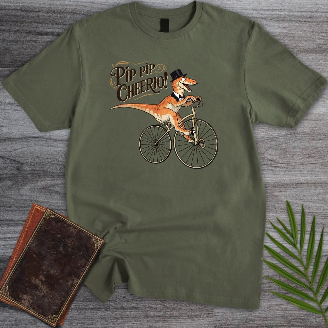 T-Shirt Military Green / S Pip Pip The Raptor T-Shirt