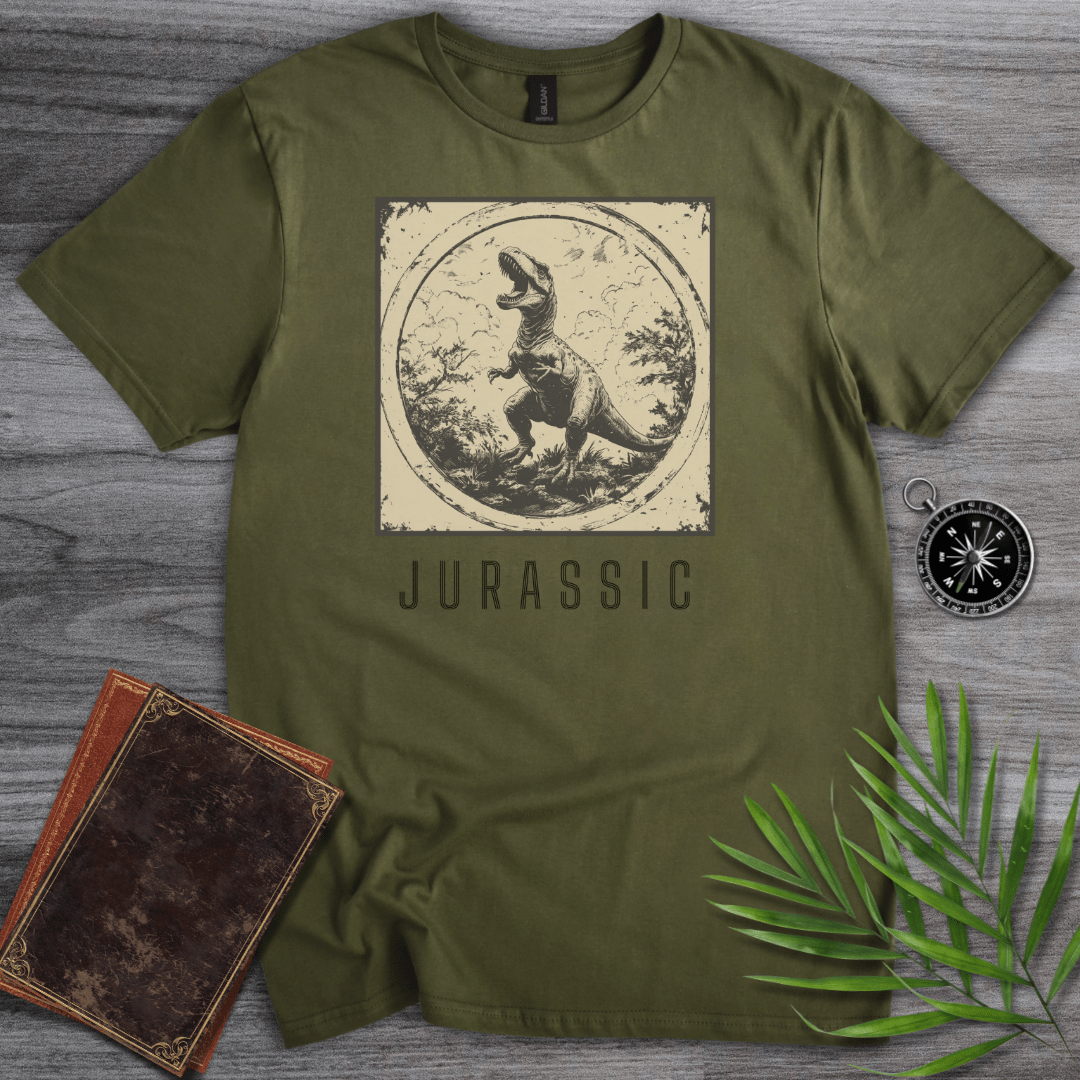 T-Shirt Military Green / S T-Rex Jungle T-Shirt
