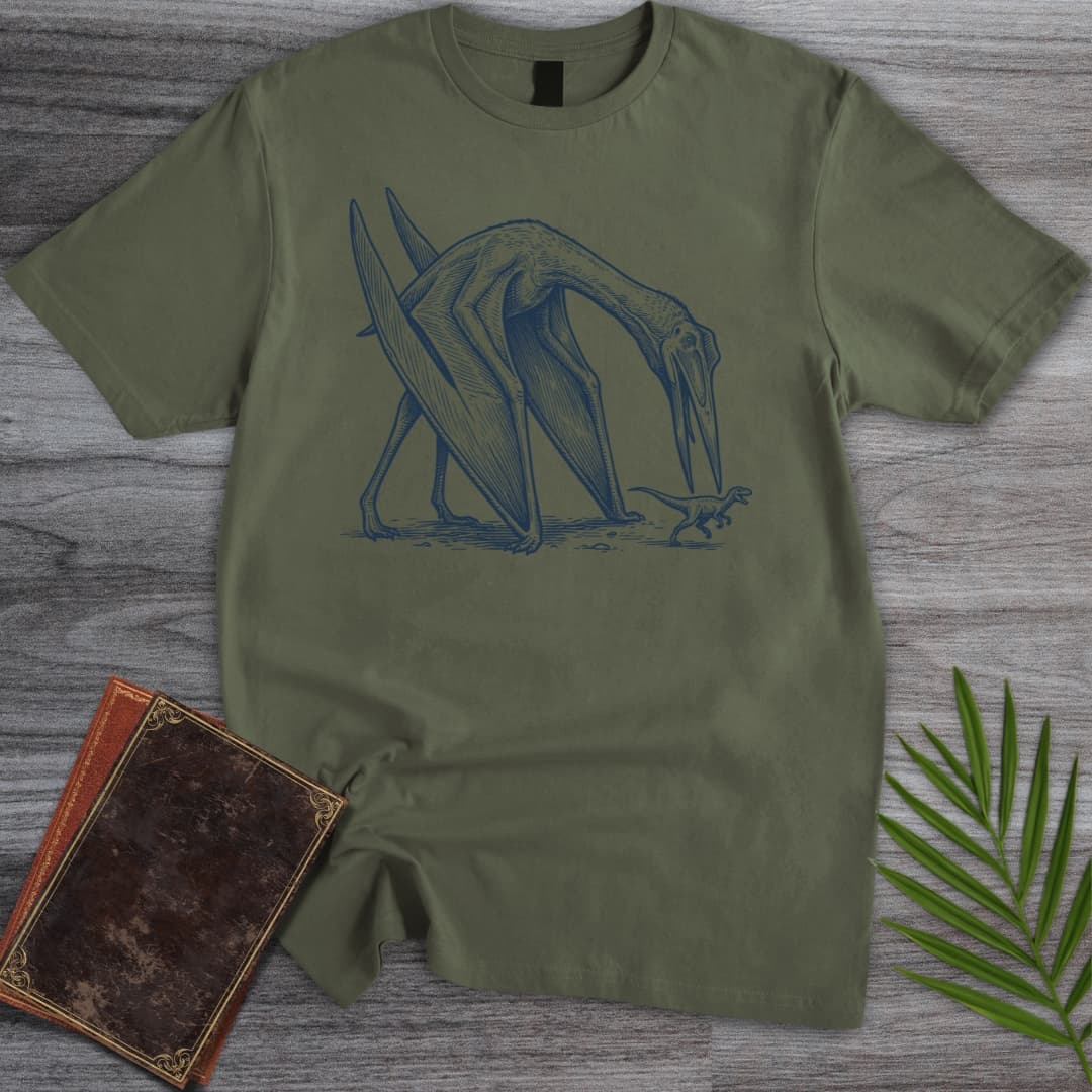 T-Shirt Military Green / S The Stalk Quetzalcoatlus T-Shirt