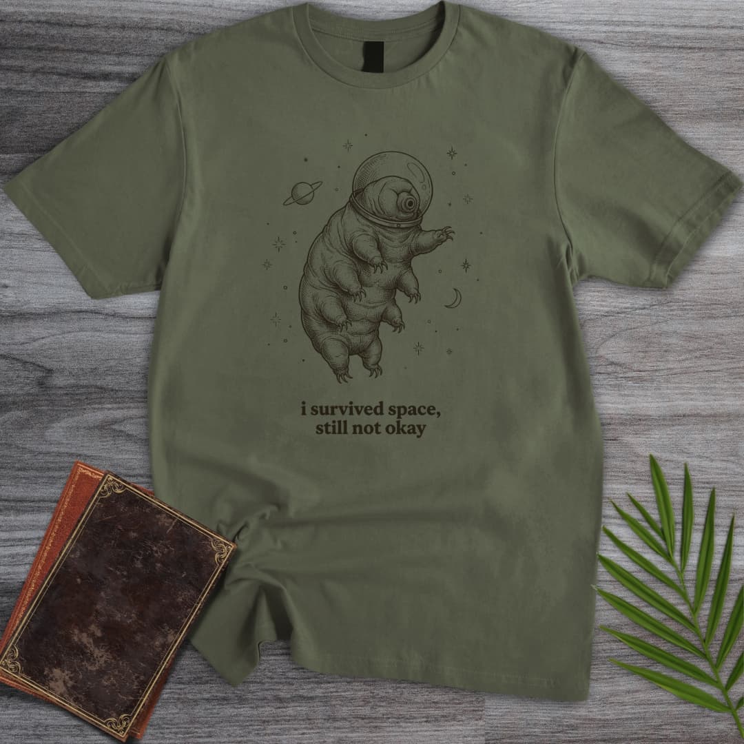 T-Shirt Military Green / S The Void Tardigrade T-Shirt