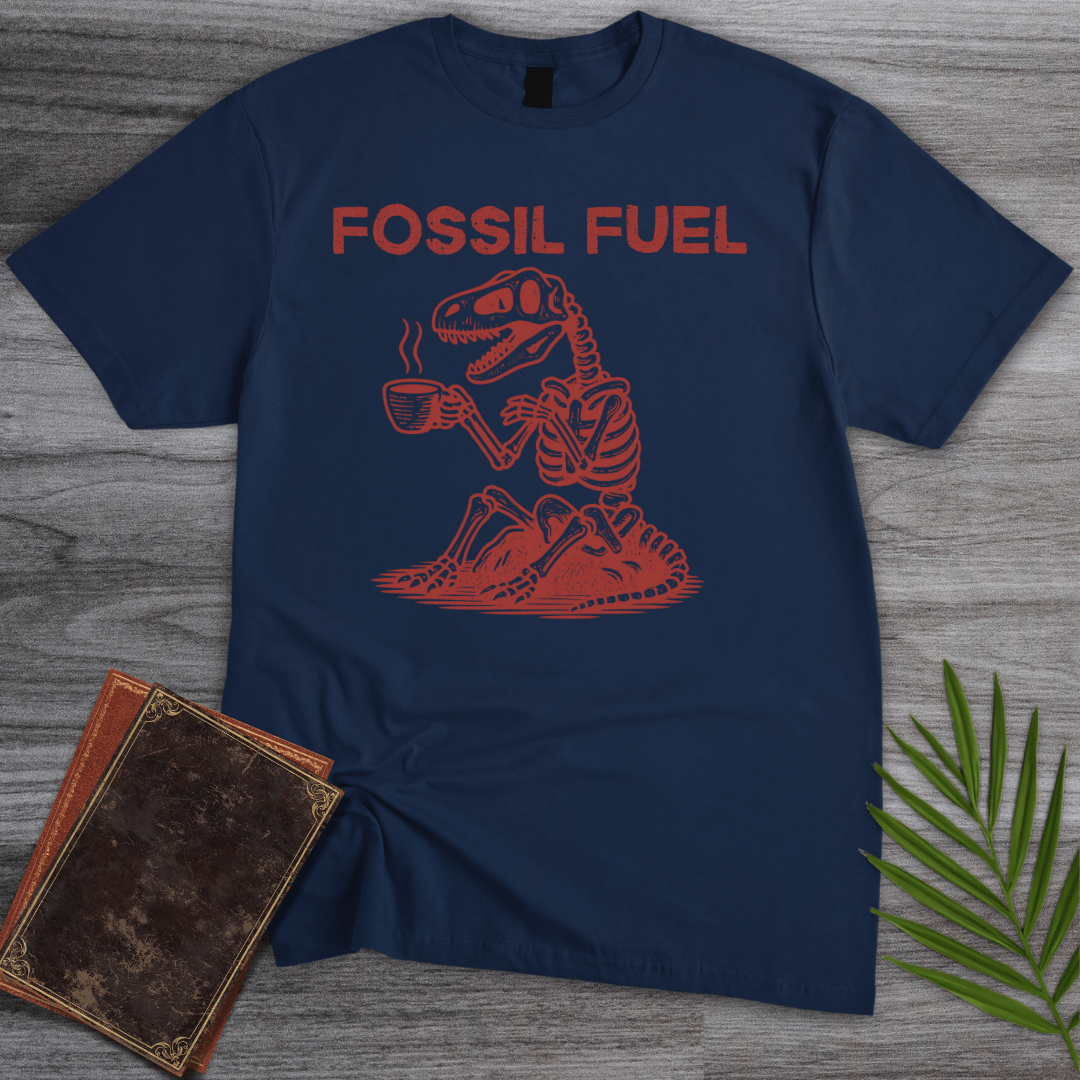 T-Shirt Navy / S Allosaurus Fossil Fuel T-Shirt