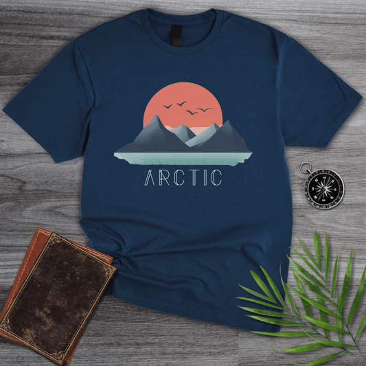 T-Shirt Navy / S Arctic Ocean & Landforms T-Shirt