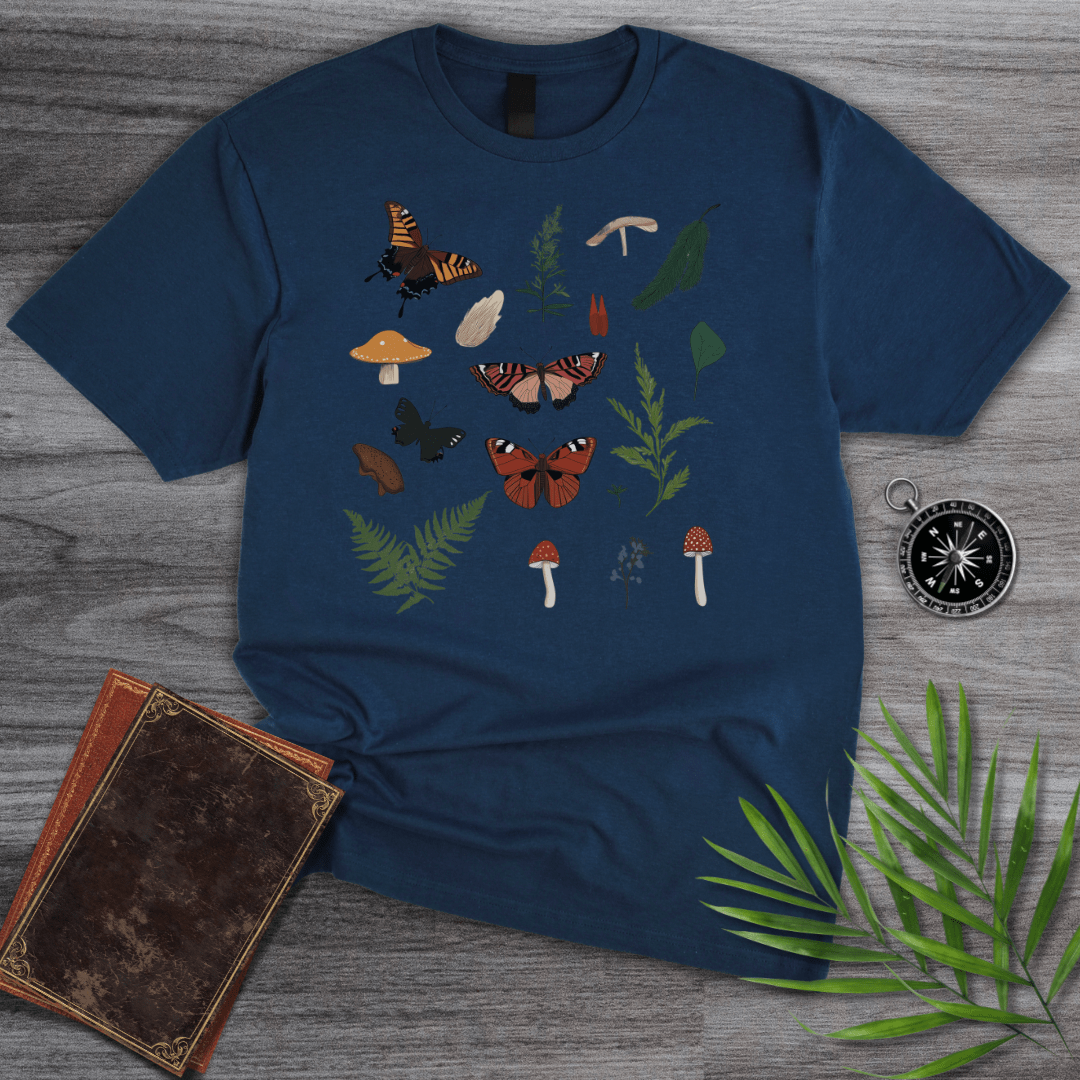 T-Shirt Navy / S Biodiversity Forest Elements T-Shirt