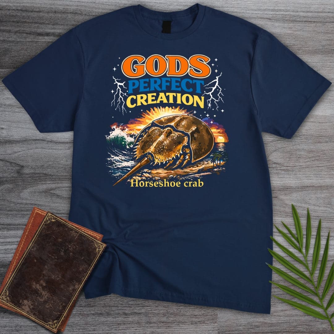 T-Shirt Navy / S Gods Perfect Creation T-Shirt