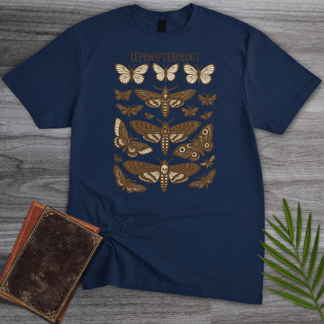 T-Shirt Navy / S Lepidopterology Butterfly & Moth T-Shirt