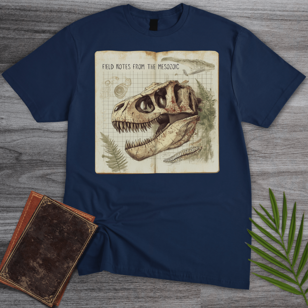 T-Shirt Navy / S Mesozoic Fieldnotes T-Shirt