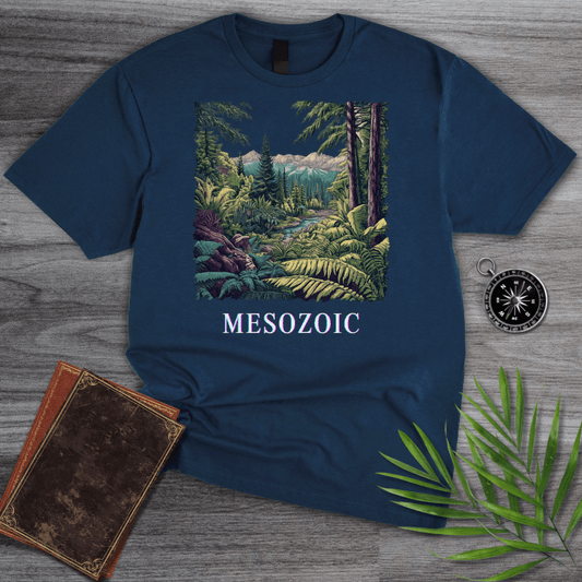 T-Shirt Navy / S Mesozoic Paleobiology Jungle T-Shirt