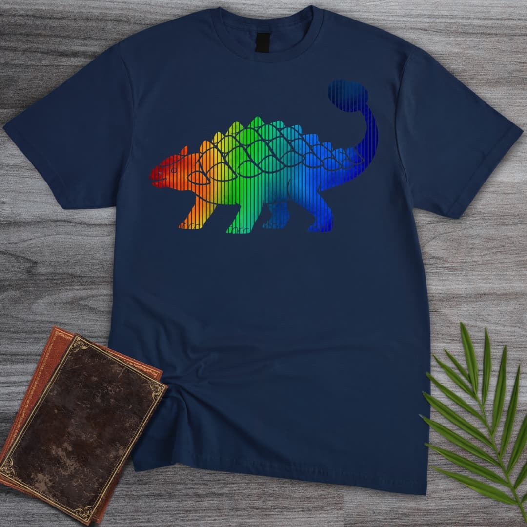 T-Shirt Navy / S Rainbow Tanky Anky T-Shirt