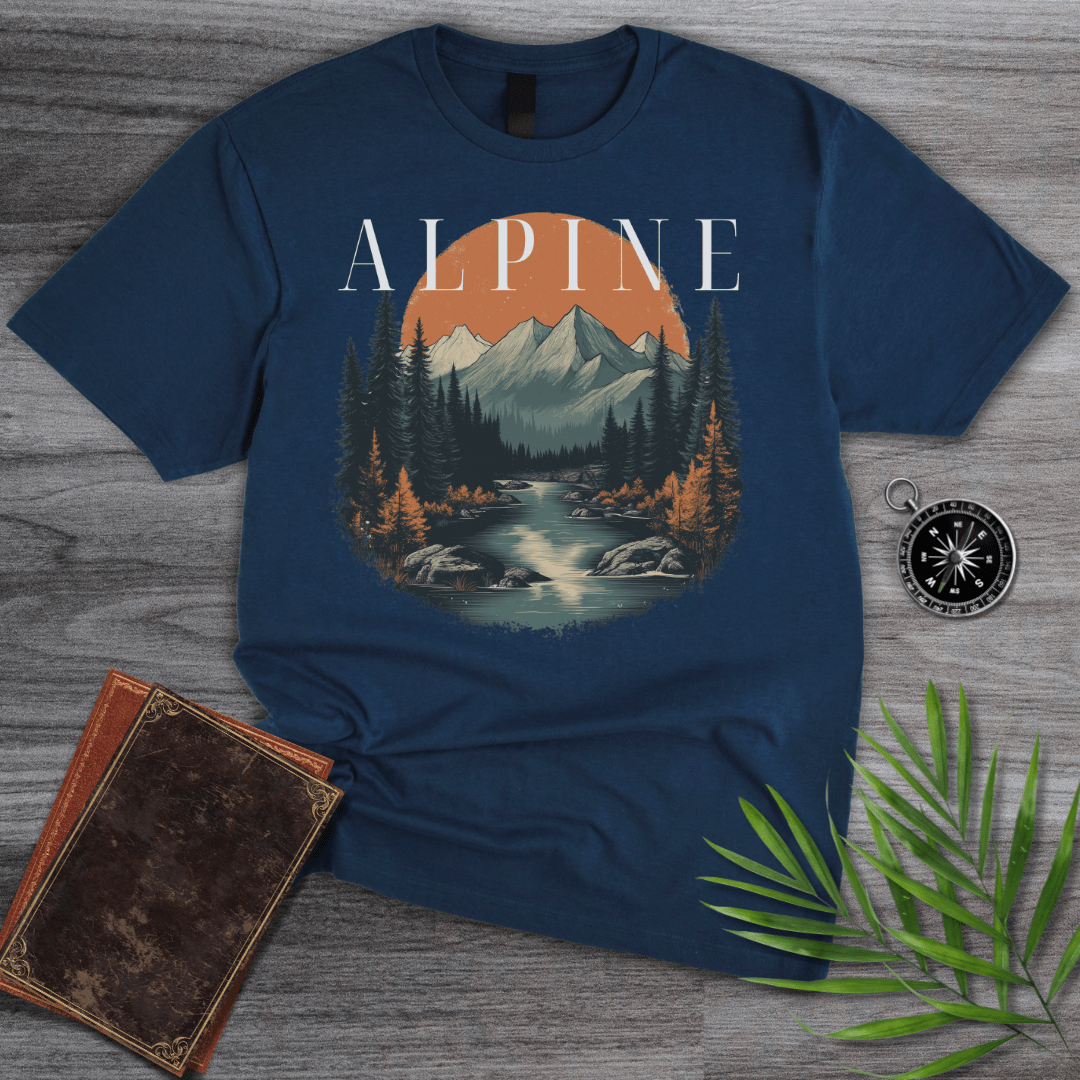 T-Shirt Navy / S Rustic Alpine Haven T-Shirt