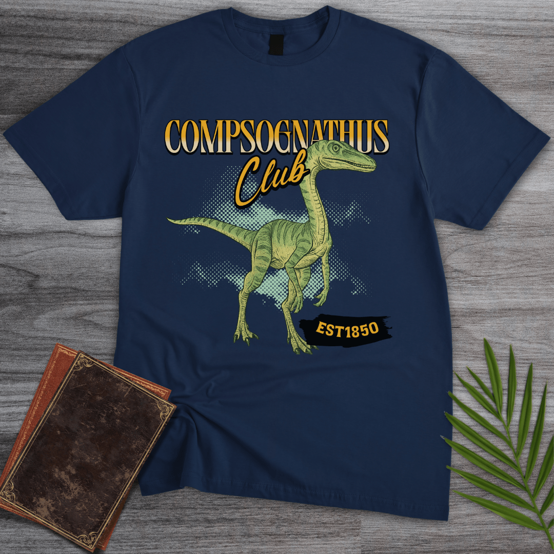 T-Shirt Navy / S The Compsognathus Club T-Shirt