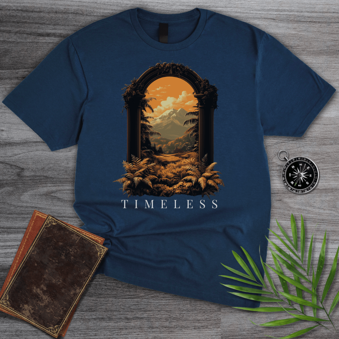 T-Shirt Navy / S Timeless Framed Mountain T-Shirt