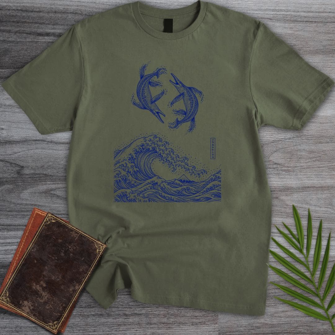 T-Shirt S / Military Green Yin Yang Brachauchenius T-Shirt