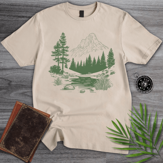 T-Shirt Sand / S Alpine Wetland Forest T-Shirt
