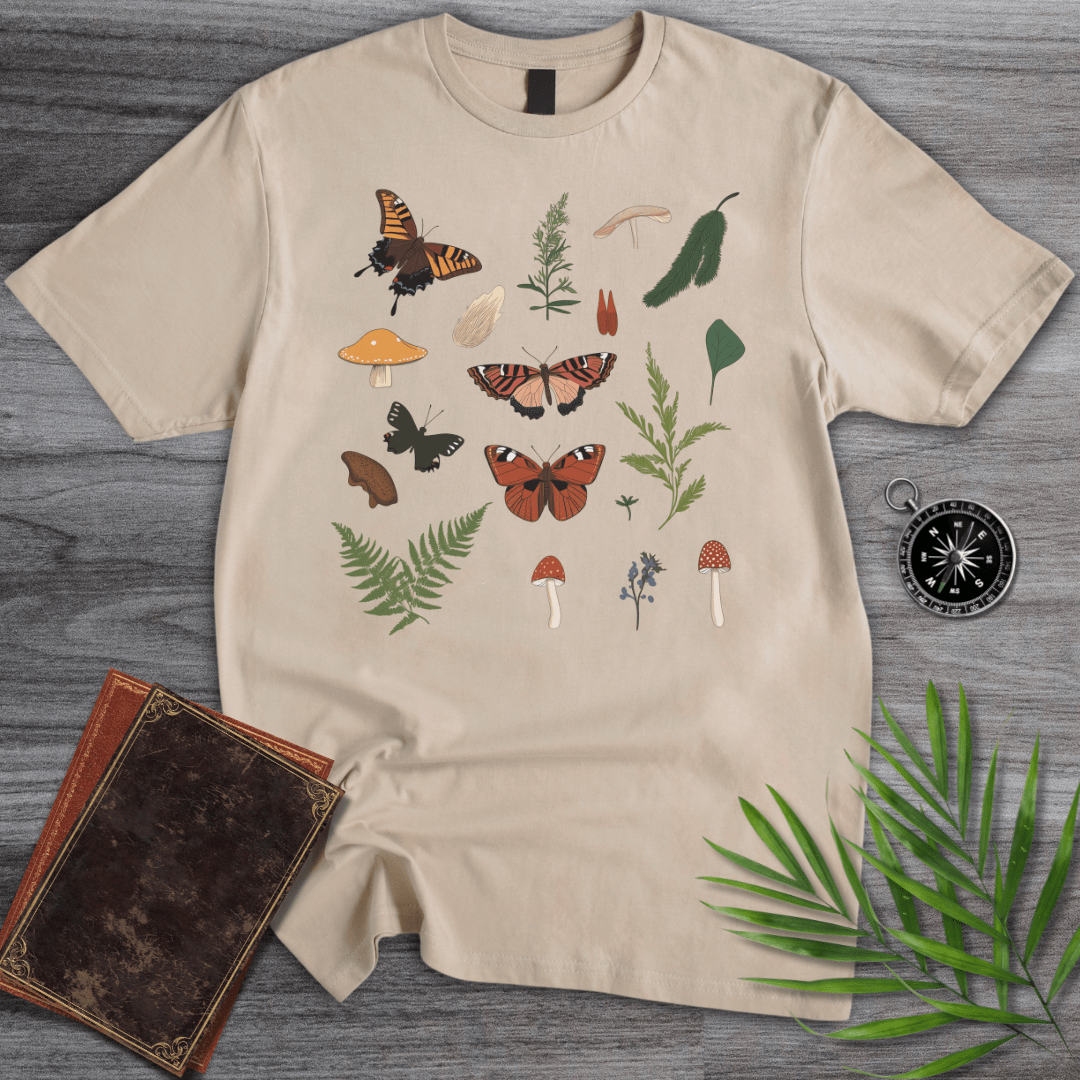 T-Shirt Sand / S Biodiversity Forest Elements T-Shirt