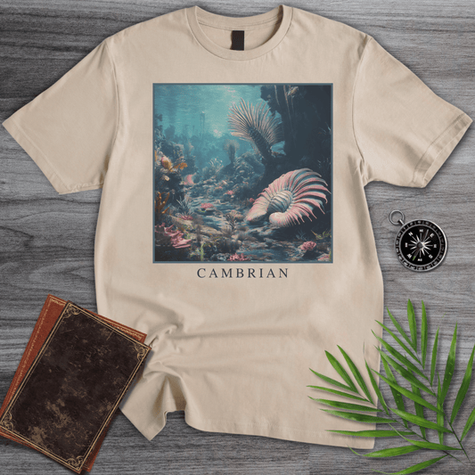 T-Shirt Sand / S Cambrian Period Marine T-Shirt