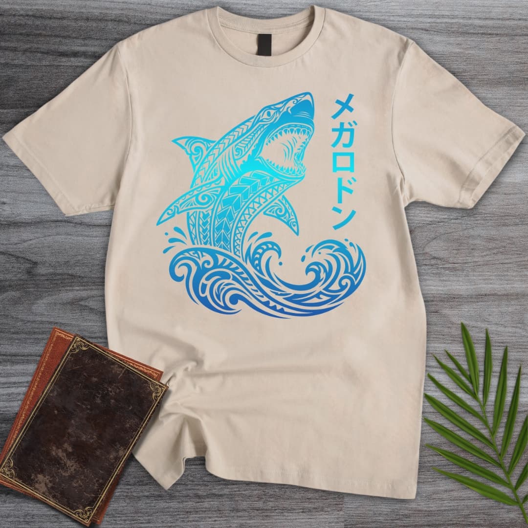 T-Shirt Sand / S Megalodon Ocean Spirit T-Shirt