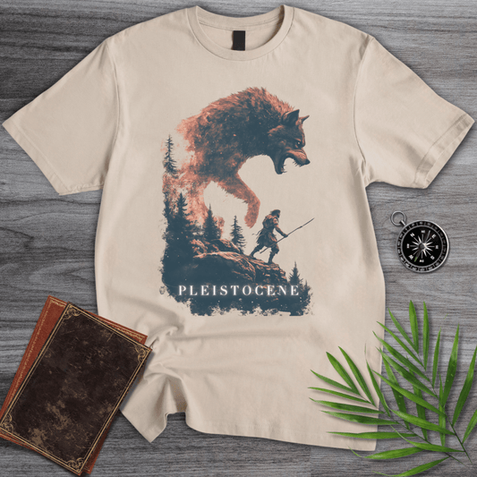 T-Shirt Sand / S Pleistocene Dire Wolf Spirit T-Shirt
