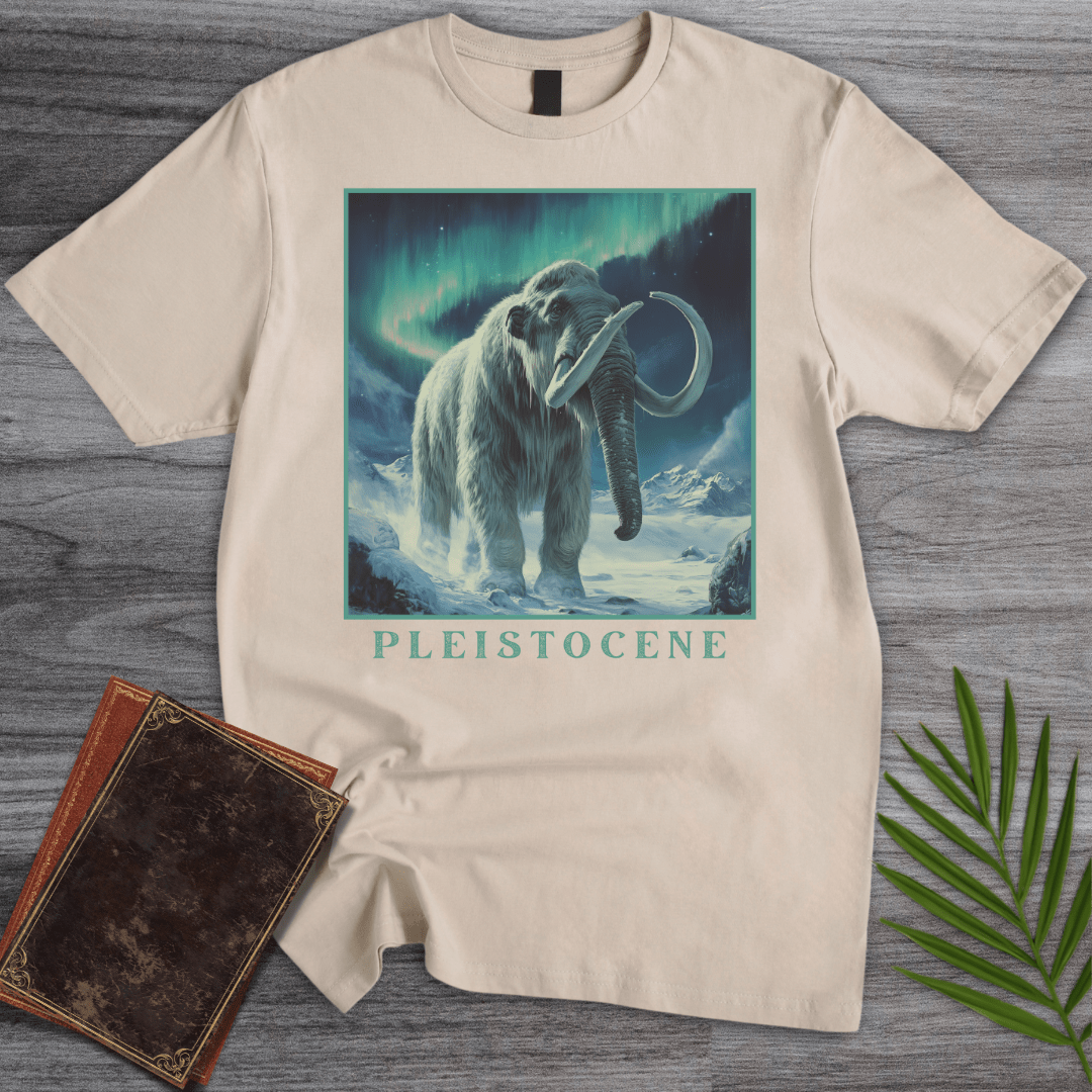 T-Shirt Sand / S Pleistocene Megafauna Ice Age T-Shirt