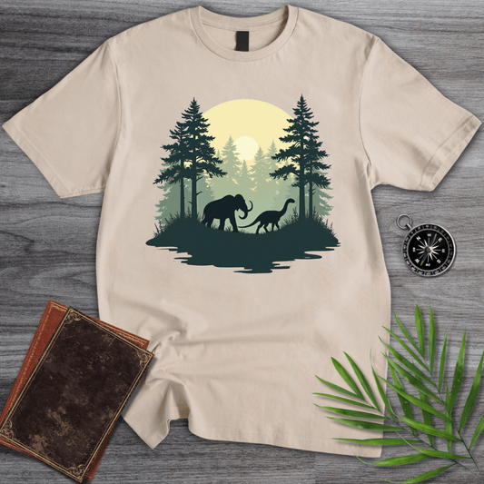 T-Shirt Sand / S Prehistoric Forest environment B.C.E. T-Shirt