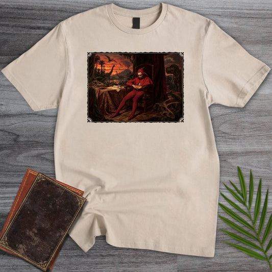 T-Shirt Sand / S Prehistoric Jester Art T-Shirt