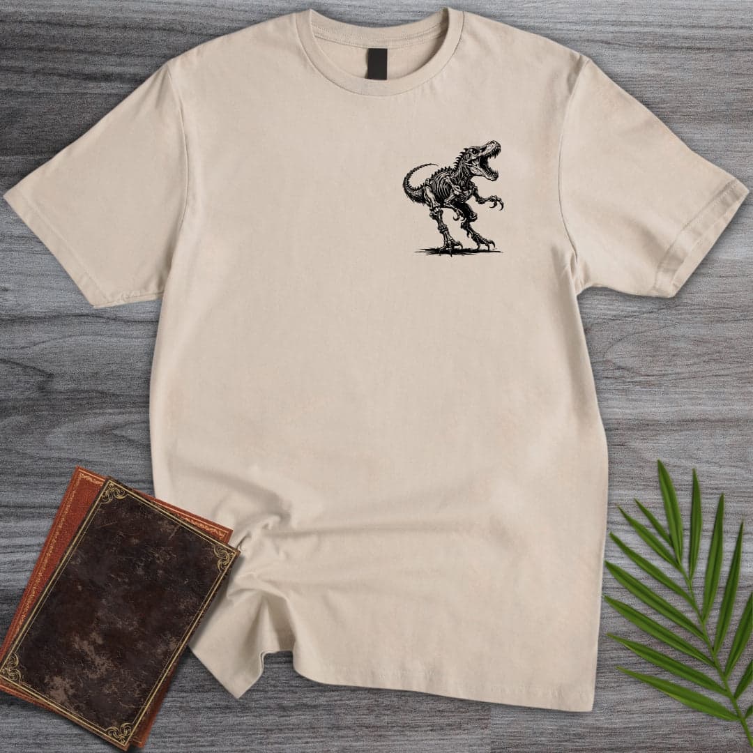 T-Shirt Sand / S Roaring Skeleton Tyrant T-Shirt