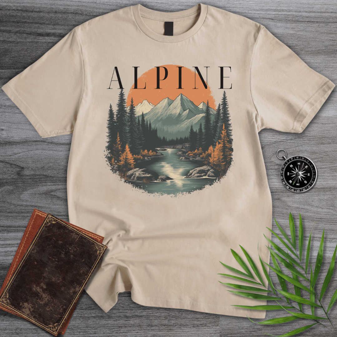 T-Shirt Sand / S Rustic Alpine Haven T-Shirt