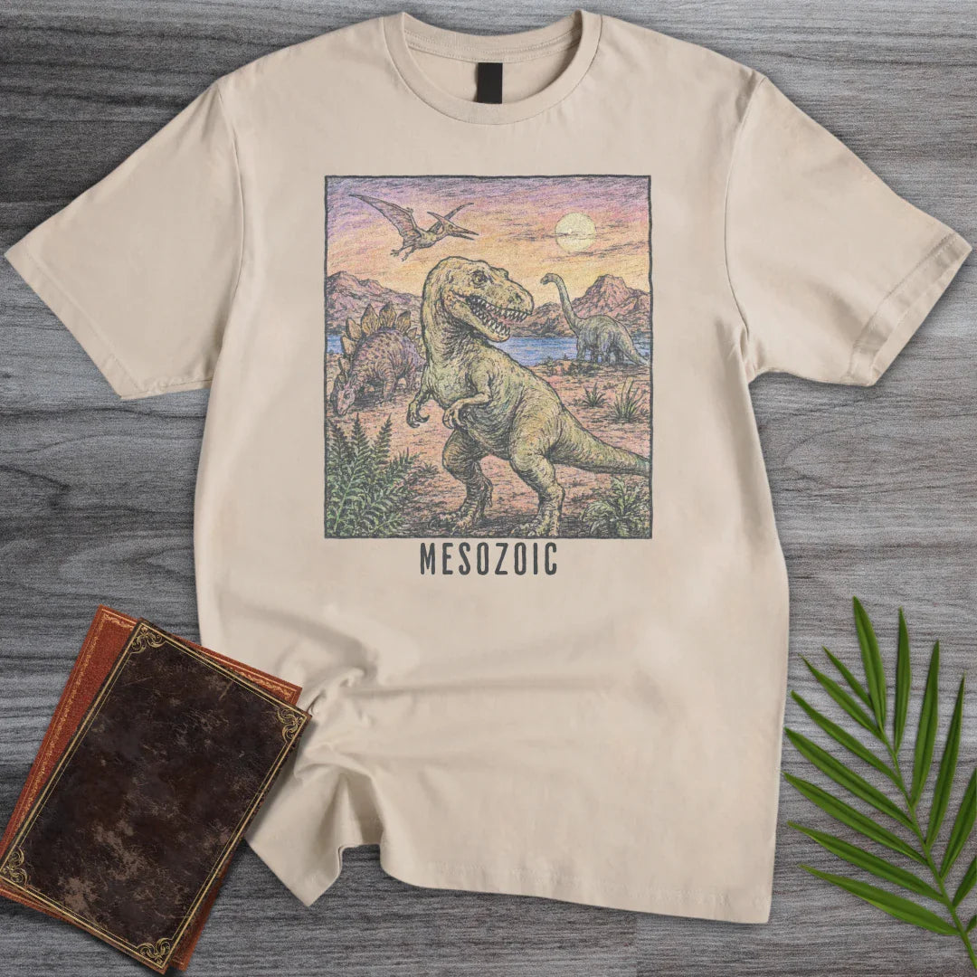 T-Shirt Sand / S Vintage 1994 Mesozoic T-Shirt