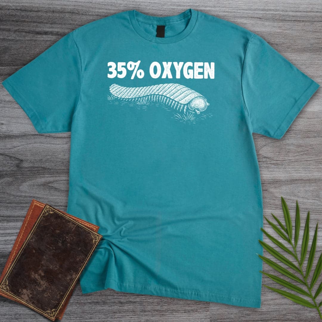 T-Shirt Tropical Blue / S 35% Oxygen Arthropleura T-Shirt