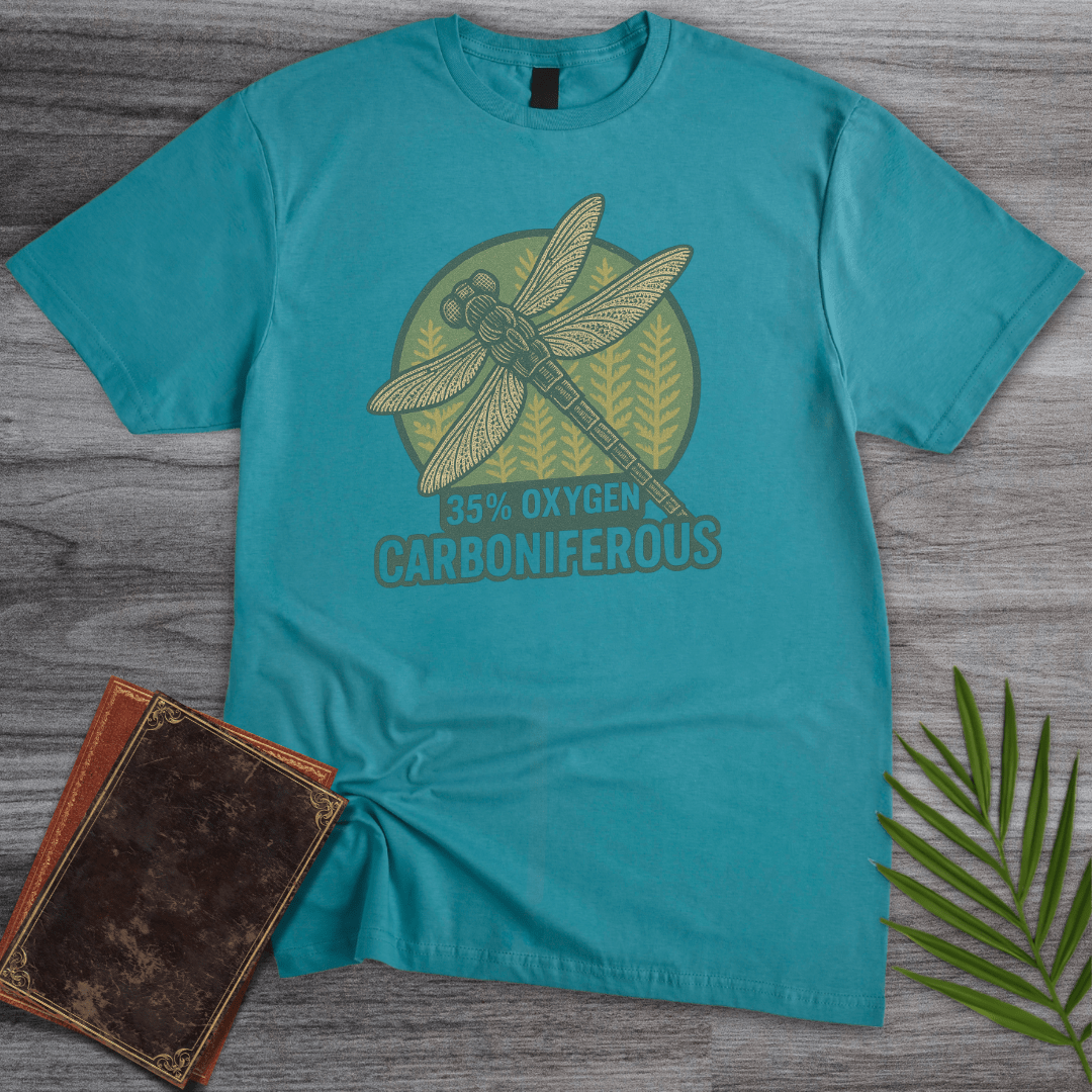 T-Shirt Tropical Blue / S 35% Oxygen: Carboniferous T-Shirt