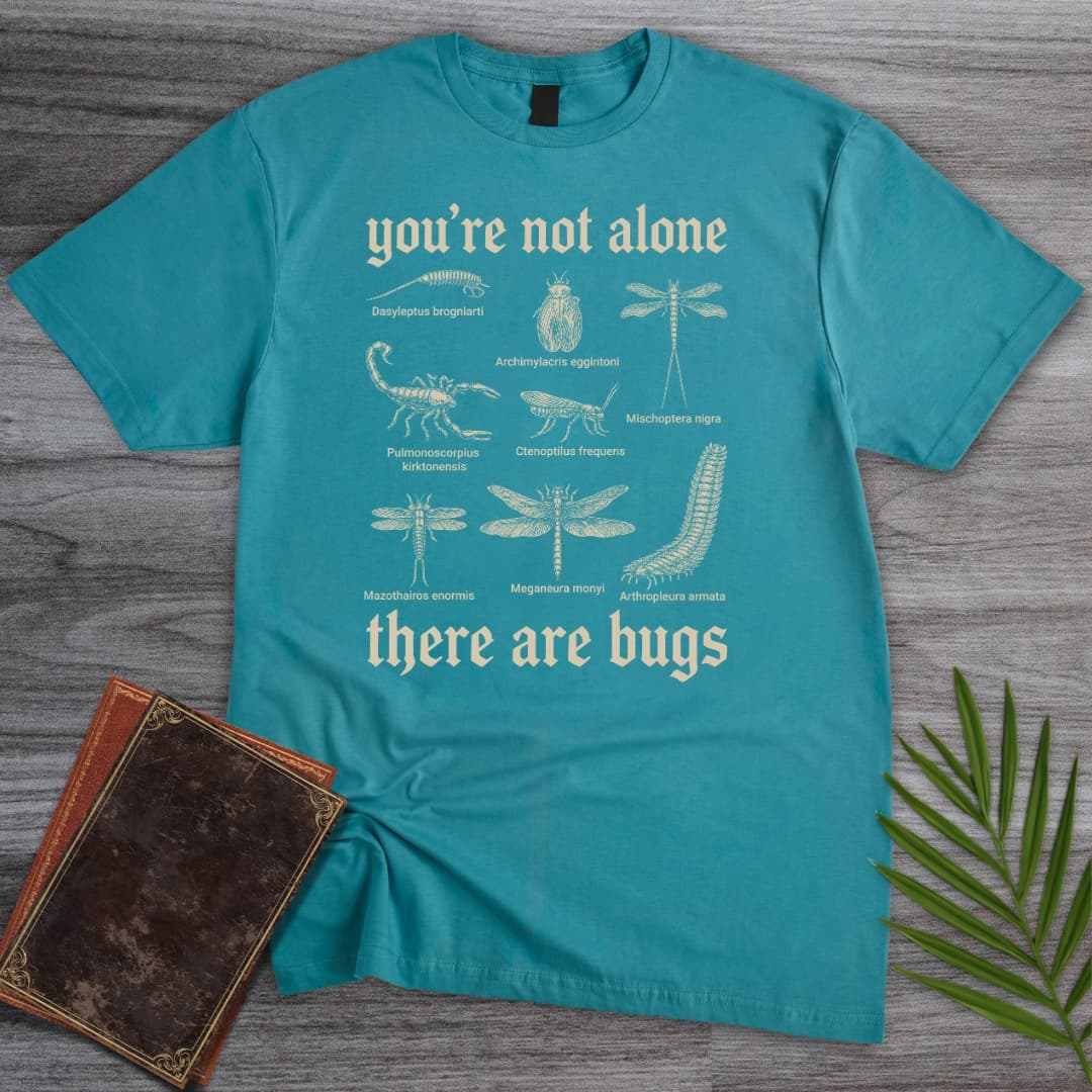T-Shirt Tropical Blue / S Alone in the Carboniferous T-Shirt