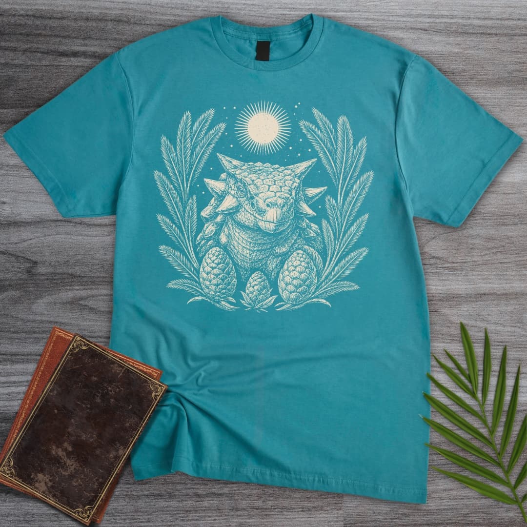T-Shirt Tropical Blue / S Anky Armored Beneath the Sun T-Shirt