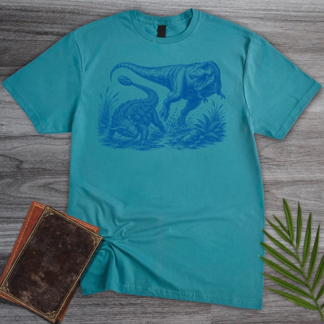 T-Shirt Tropical Blue / S Anky vs Rex T-Shirt