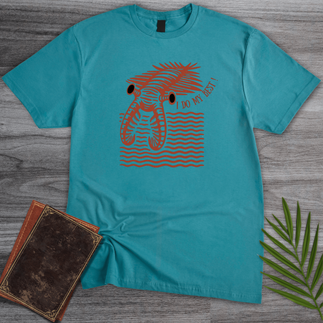 T-Shirt Tropical Blue / S Anomalocaris I Do My Best T-Shirt