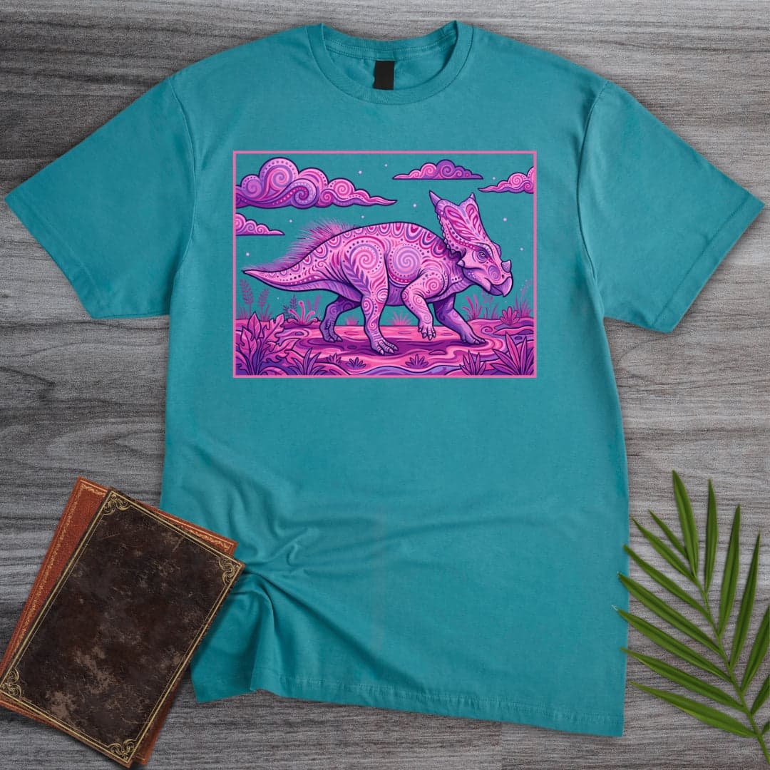 T-Shirt Tropical Blue / S Chasmosaurus Dream T-Shirt