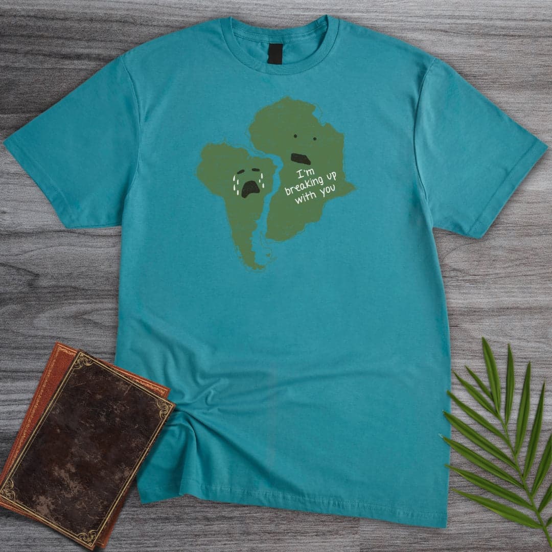 T-Shirt Tropical Blue / S Continental Break up T-Shirt