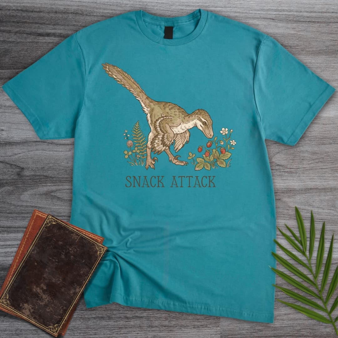 T-Shirt Tropical Blue / S Foraging Raptor T-Shirt