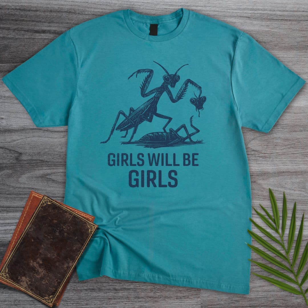 T-Shirt Tropical Blue / S Girls Will be Girls T-Shirt