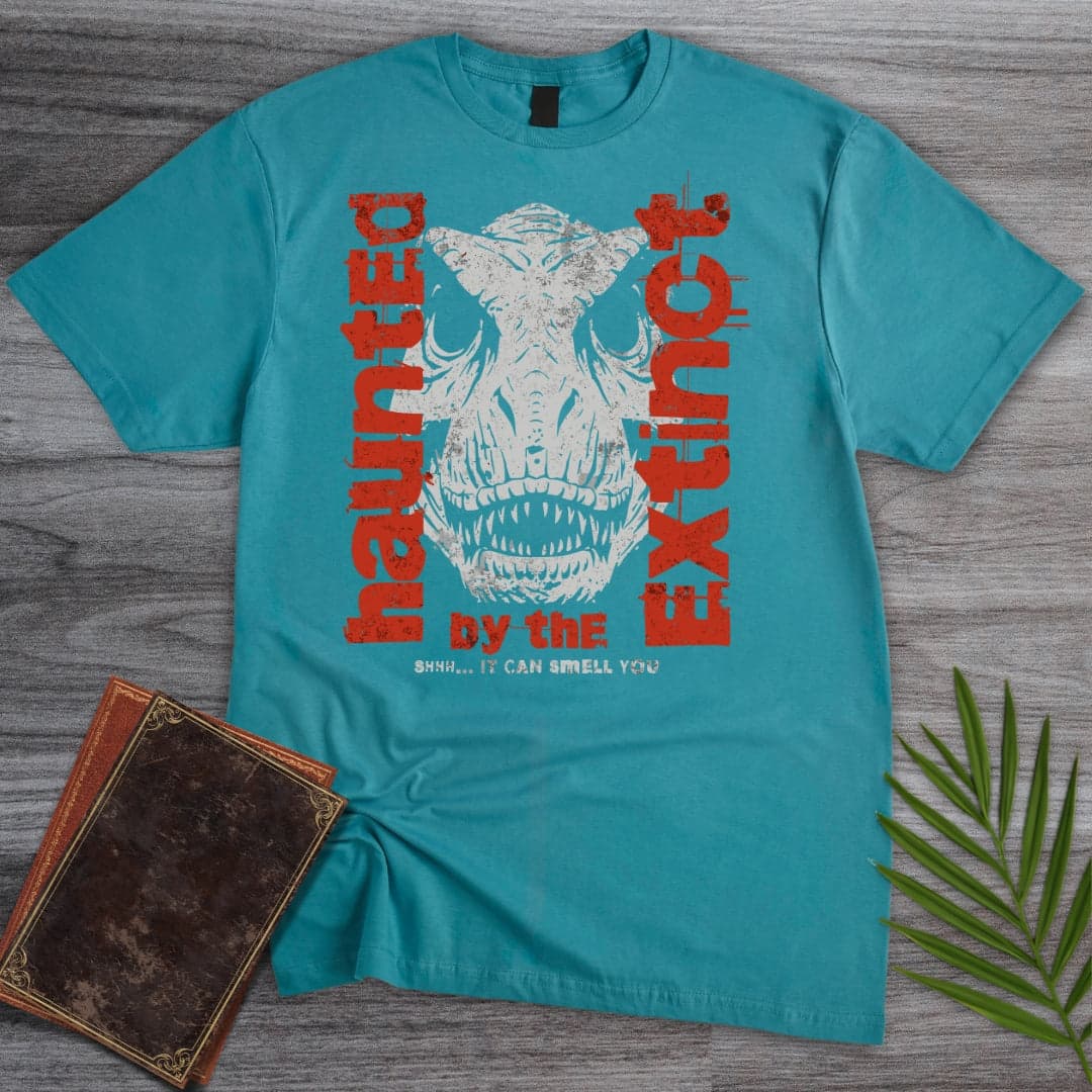 T-Shirt Tropical Blue / S Haunted By The Extinct T-Shirt